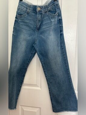 Democracy Medium Wash Straight-Leg Women's Jeans